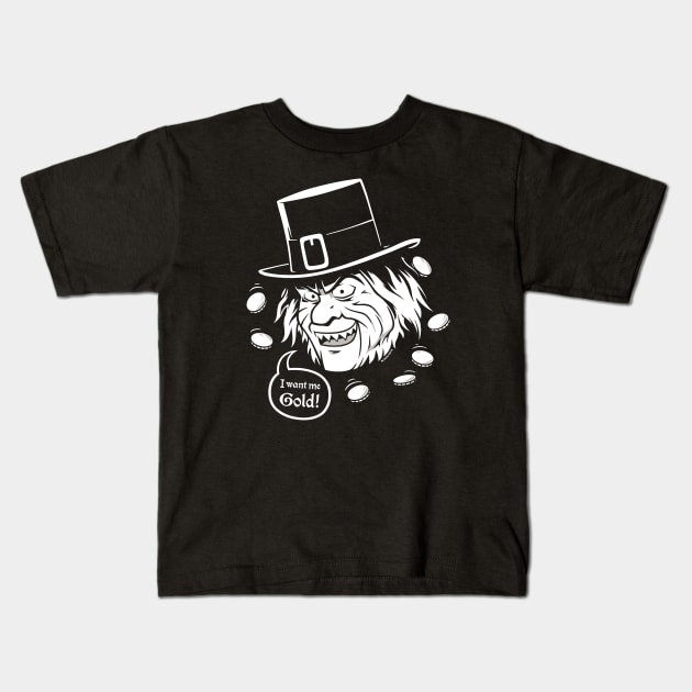 Leprechaun Kids T-Shirt by wloem